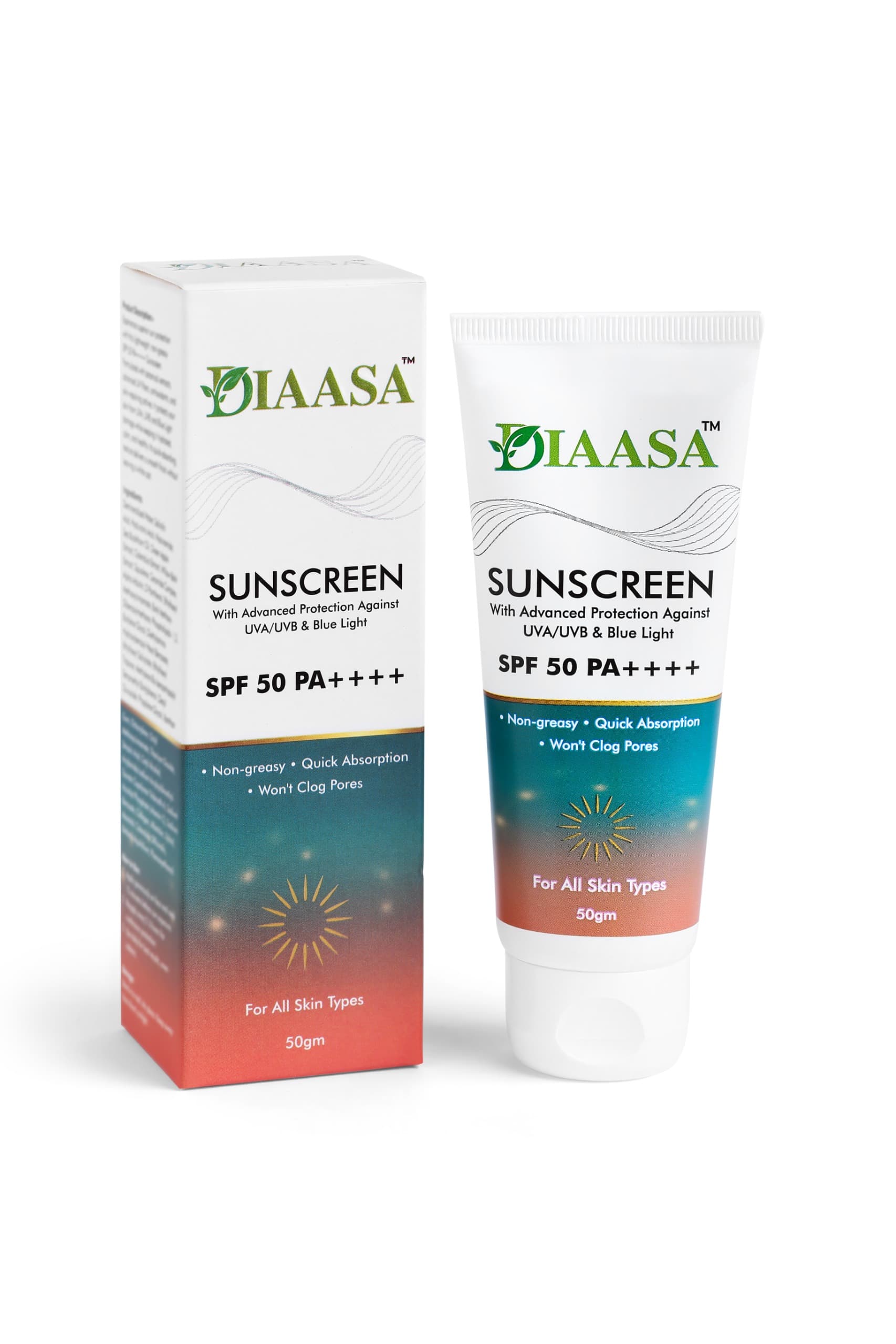 Diaasa SPF 50 PA++++ Sunscreen